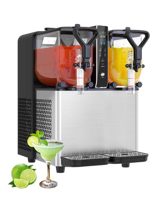 Машини за скрежина фрапе 2 вани по 3 литра нови