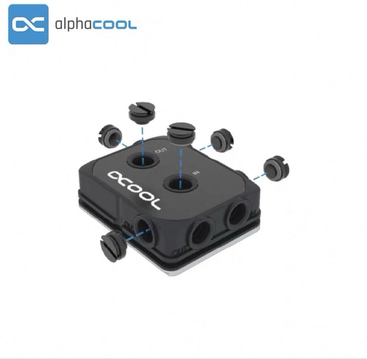 Водоблок Alphacool Eisblock XPX Pro 1U, новый, оригинал