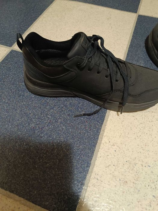 Обувки SKETCHERS от естествена кожа непромокаеми