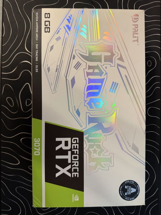 Placa video Rtx 3070 palit gamerock