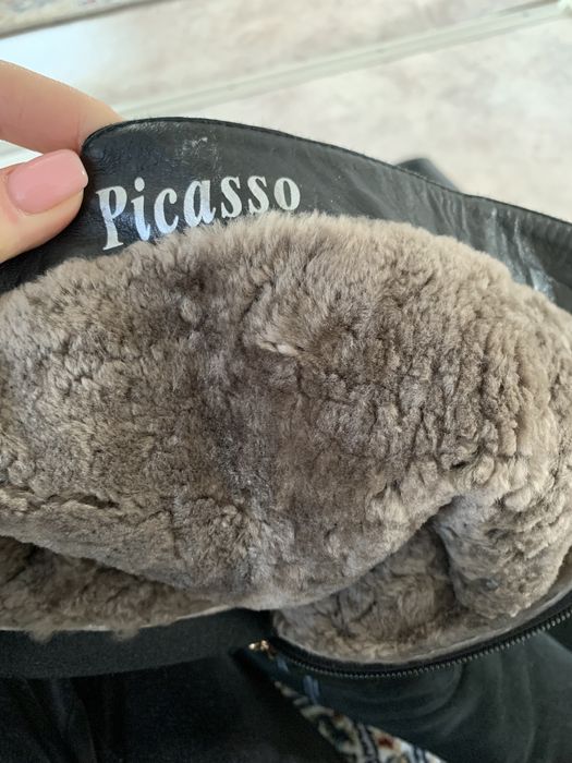 Зимние сапожки замшевые