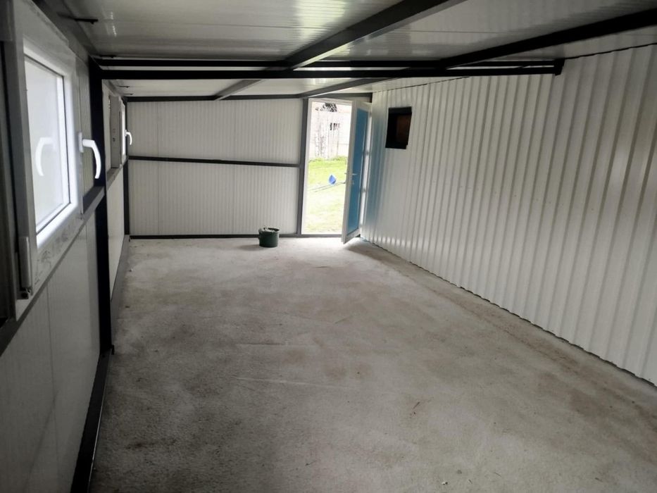 Garaj metalic 3.5 x  6.5 din panouri sandwich