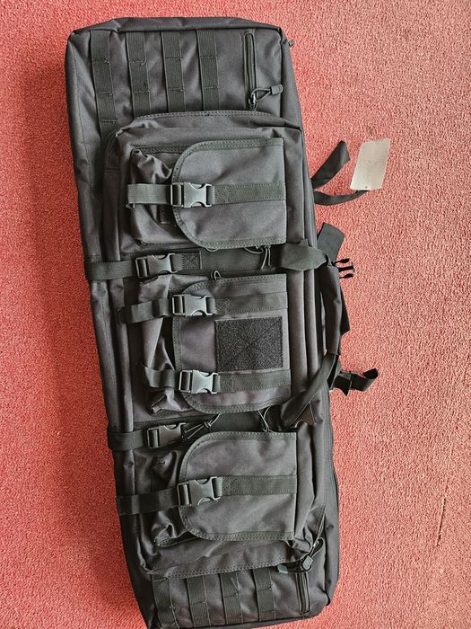 Geantă transport/depozitare arme, tir cu arma, airsoft, pescuit, hobby