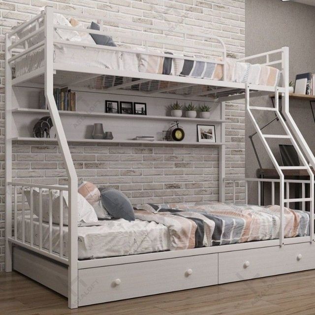 Кровать Металлическая Двухъярусная, Икки Каватли Темир Кроватлар