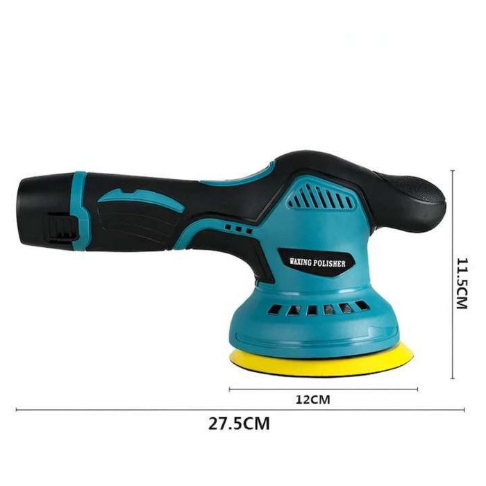 Автоматична полираща машина, 2 12V акумулатора, безжична, преносима, 2