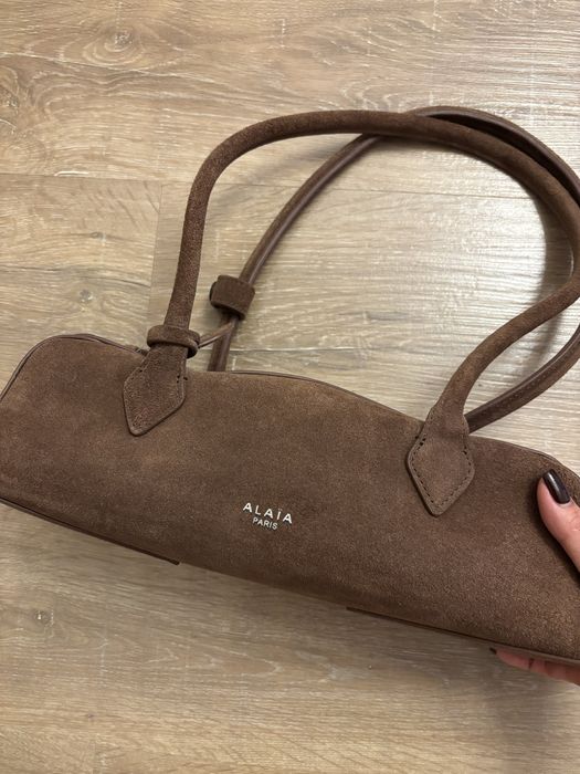 Замшевая сумка алайя