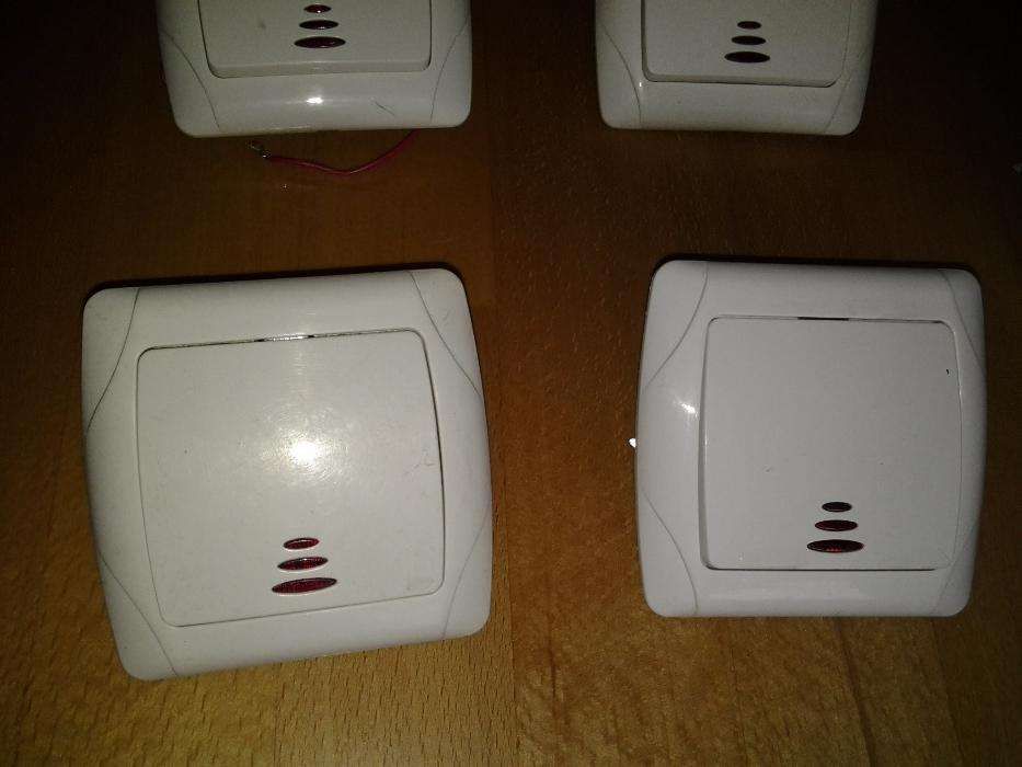 Intrerupator cu led dublu - simplu