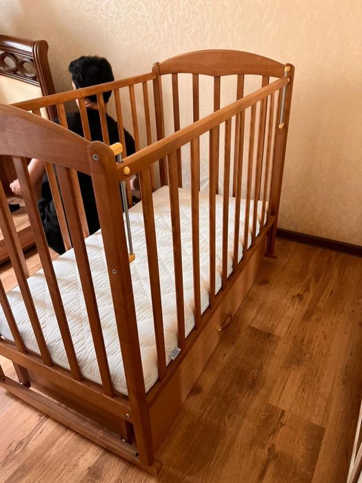Продам люльку с матрасом почти новая