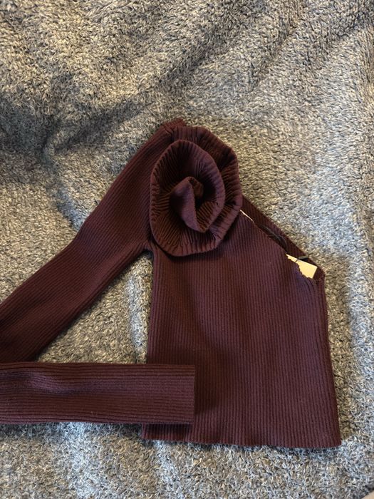 Alice Evis плетен топ с роза