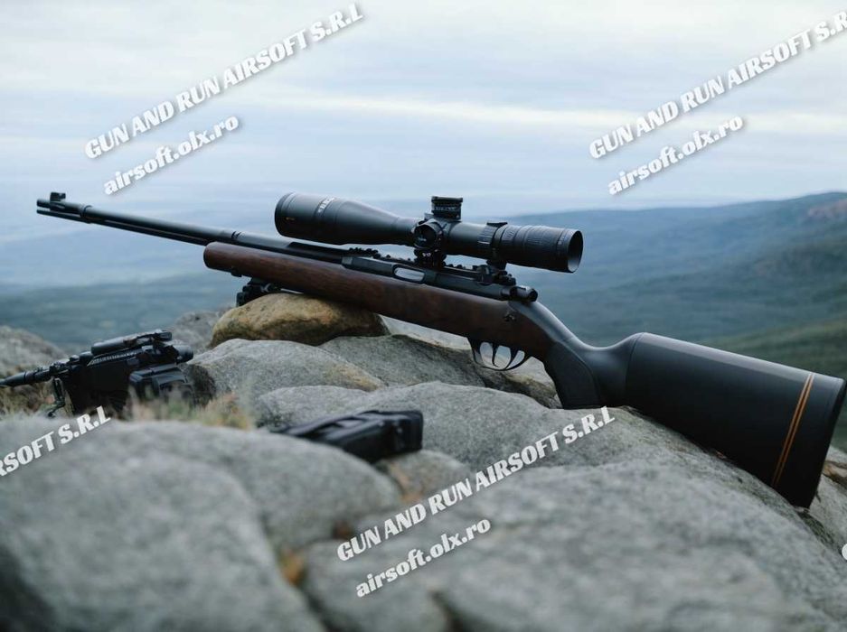 PUSCA CU LUNETA SI BIPOD !! (Sniper Foarte Mare) ! Arma Puternica~ Arc