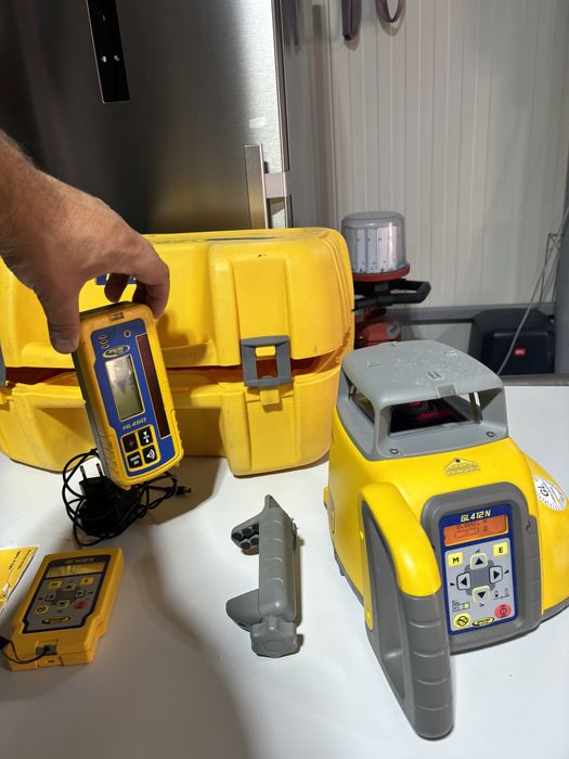 Spectea gl 412 n nivela laser canalizare cu pante leica topcon hilti