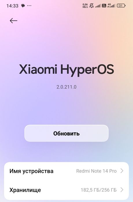 Редми нот 14 про