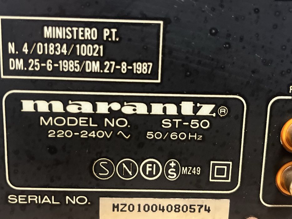 Deck Marantz SD-40+Tuner Marantz ST-50 impecabile