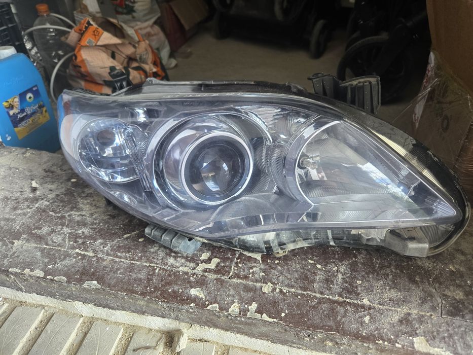 Фары Corolla с Bi-Led и ГБО
