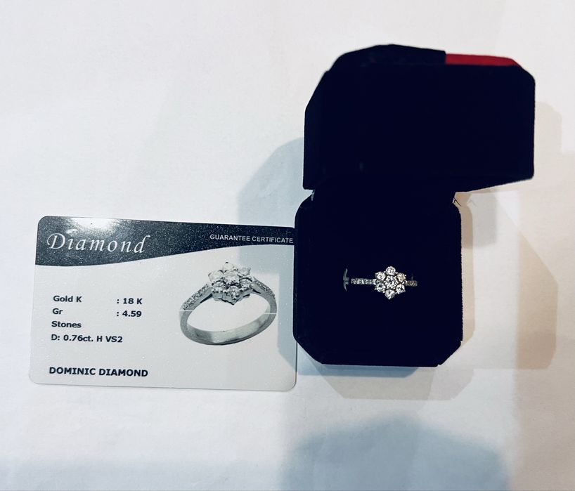 De vanzare Inel diamante 0.76ct