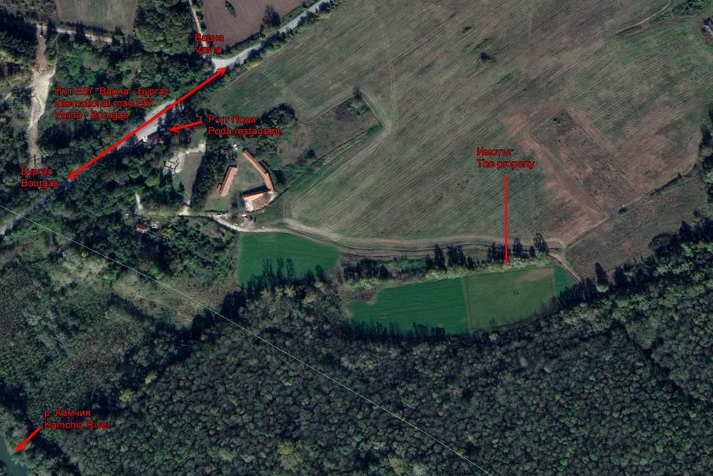 Продавам голям имот до р-нт Пода, Вилно строителство, разрш. за строеж