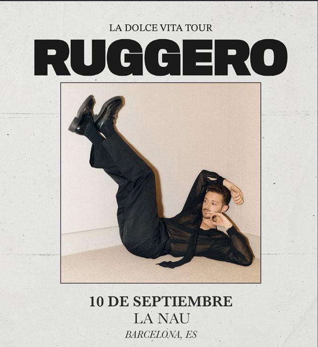 2 Bilete Concert ,,La Dolce Vita Tour” Ruggero