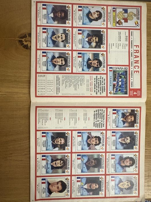 Album Panini Espana 82 complet