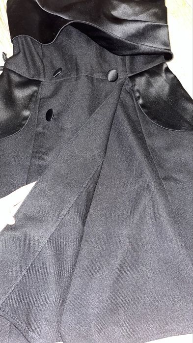 Чёрная вечернее платье