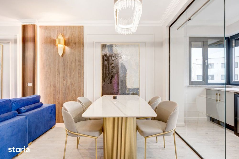 Apartament elegant de 2 camere, 82mp utili, loc de parcare si boxa!