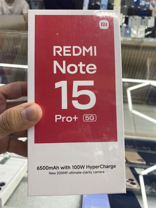 Redmi not 15 pro+ 5G 12/512GB новей