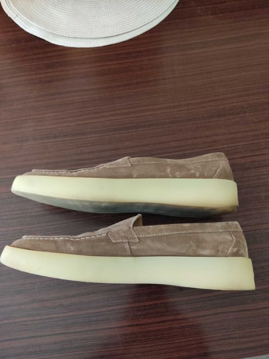 BOSS мъжки мокасини естествен велур, номер 41