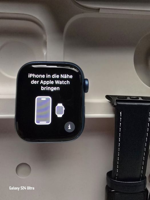 Apple Watch Series 7 Blue Sport Band 41mm