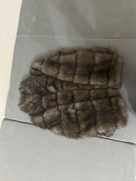 Искусственная меховая шуба