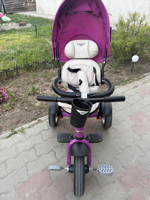Tricicleta bentley fucsia pink