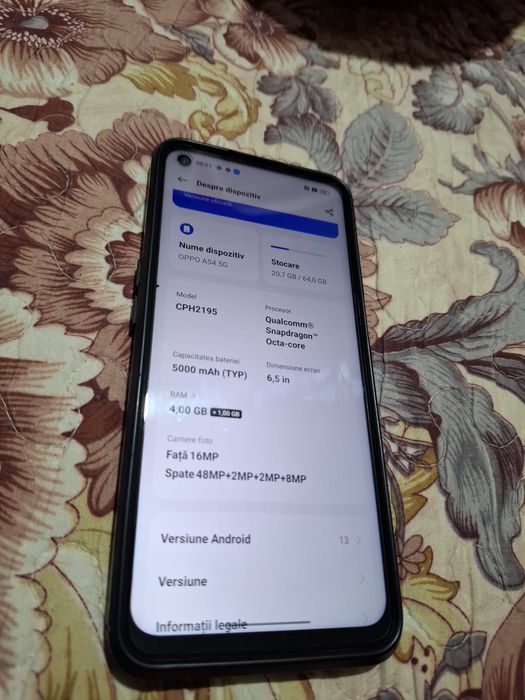 Telefon Oppo A54 5G