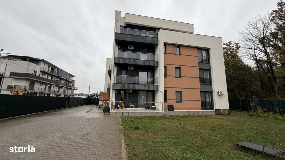 Cladire 11 apartamente cu 3 camere, superba, langa padure Chiajna , st