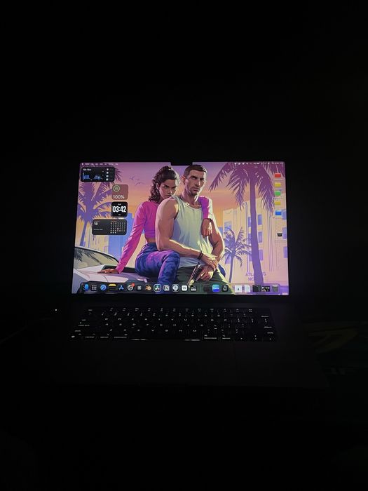 Macbook pro m1 pro 32/512 full kompket 100% 8  sikl