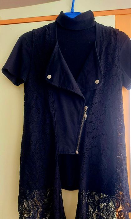 Стил Фетиш елек с дантела