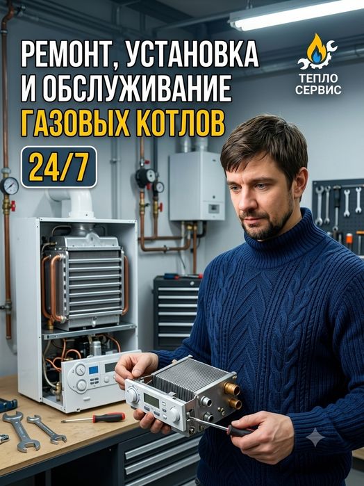 Полное техобслуживание газового котла. Подготовка к сезону