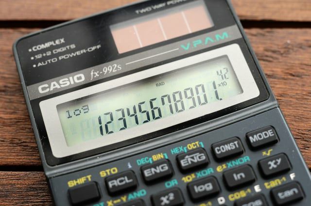 Калькулятор Casio Fx-992s