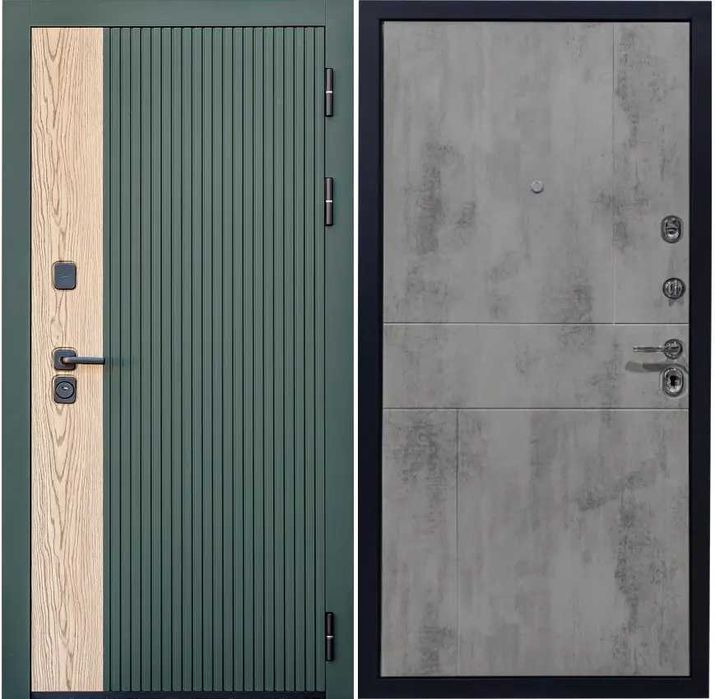Межкомнатные двери Железные Металлические двери Mdf Temir eshik