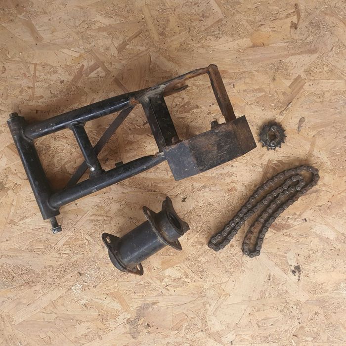 Toate elementele-Furca-Bascula Buna-Atv 125cc-Lant +Pinion Bonus-Surub