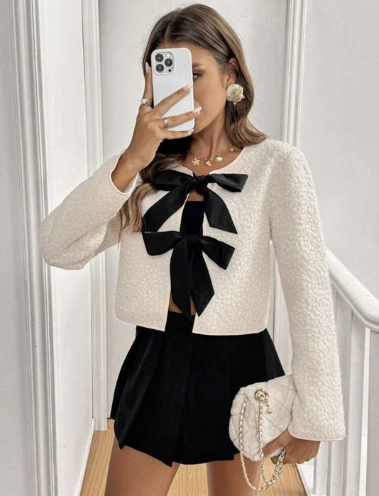 Дамска Жилетка бяла