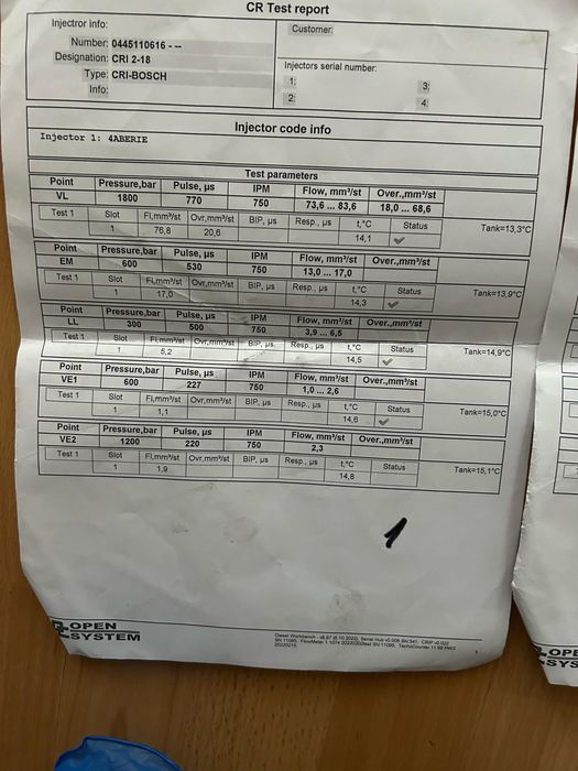 Kit injectie bmw f10 f11 f07 f30 f31 injectoare 184 cai 218 cai