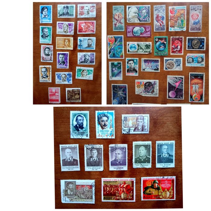 Марки, разные темы, разные страны