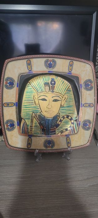 Farfurie decorativa Tutankmon