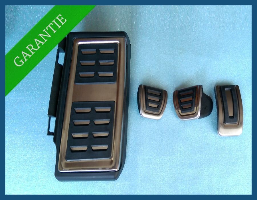 Ornamente Pedale INOX + Footrest Audi A3 8V( 2012->) / SEAT Leon 5F MT