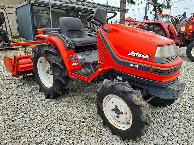Японски трактор KUBOTA A-14 Aste 14 к.с. 4WD с фреза - ДЖЕЙ ТРЕЙДИНГ