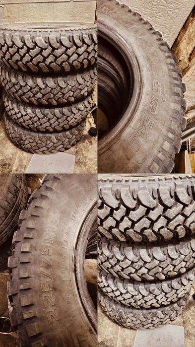 Продам шины 225/75/16