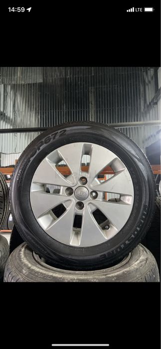 Диски киа рио вместе с летними покрышками