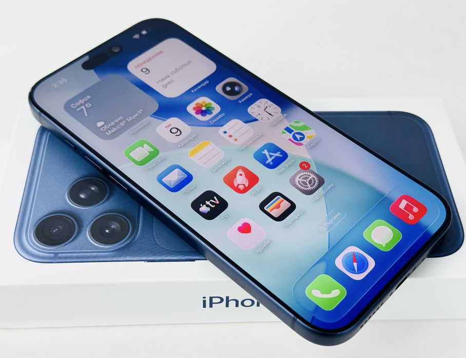 Apple iPhone 17 Pro 512GB Blue USA 100% Батерия! Гаранция!