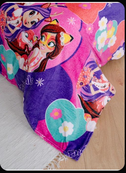 Новый рюкзак  и плед Enchantimals