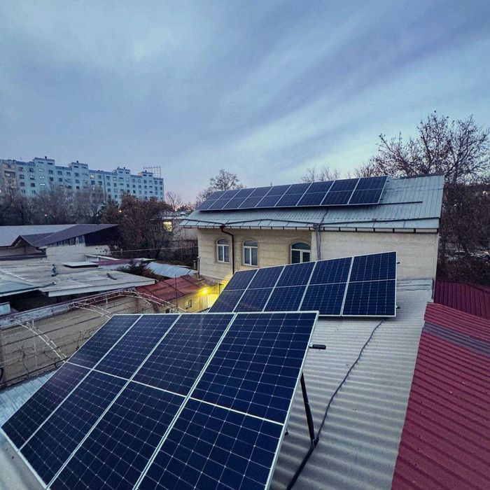 Қуёш панеллари ўрнатиш | 20–500 кВт | Кафолат | 500+ лойиҳа
