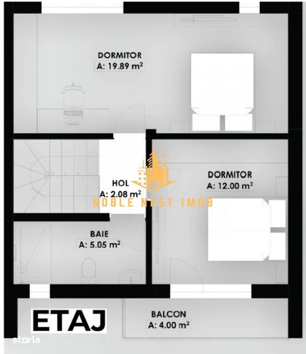 Duplex 3 Camere | Mărăcineni, Județul Argeș | Comision 0%