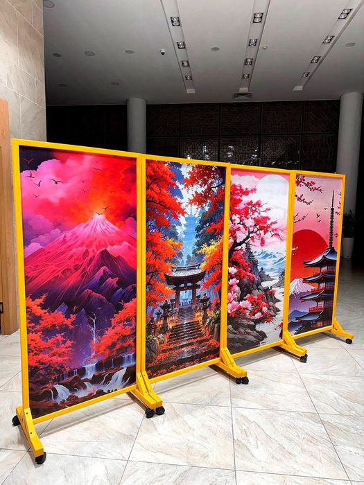 Ширмы на заказ. Заказга Хар хил турдаги. Тусиклар